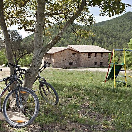 Masia Ca L'Anima Hotell La Baronia de Rialb Rom bilde