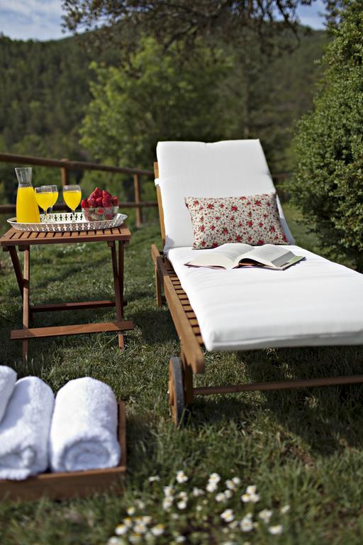 Masia Ca L'Anima Hotell La Baronia de Rialb Rom bilde
