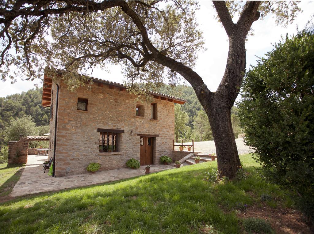 Masia Ca L'Anima Hotell La Baronia de Rialb Rom bilde