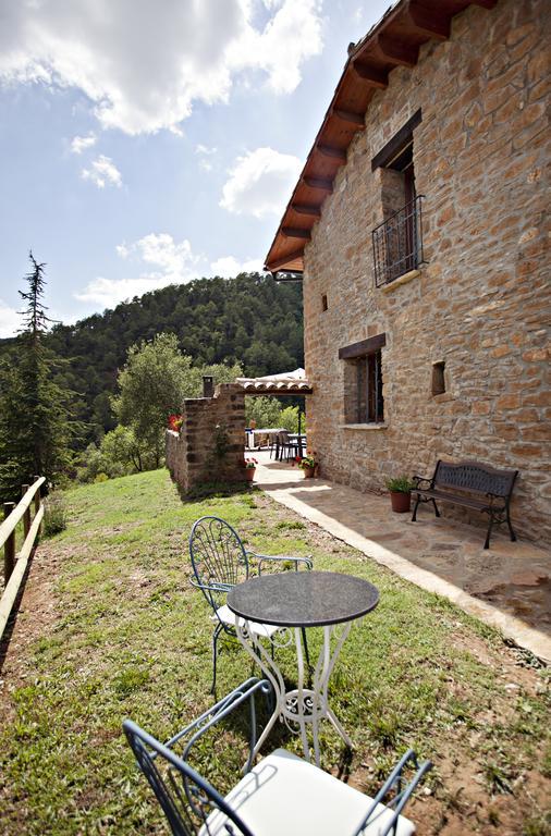 Masia Ca L'Anima Hotell La Baronia de Rialb Rom bilde