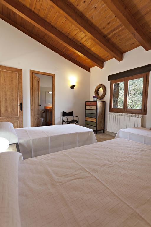 Masia Ca L'Anima Hotell La Baronia de Rialb Rom bilde