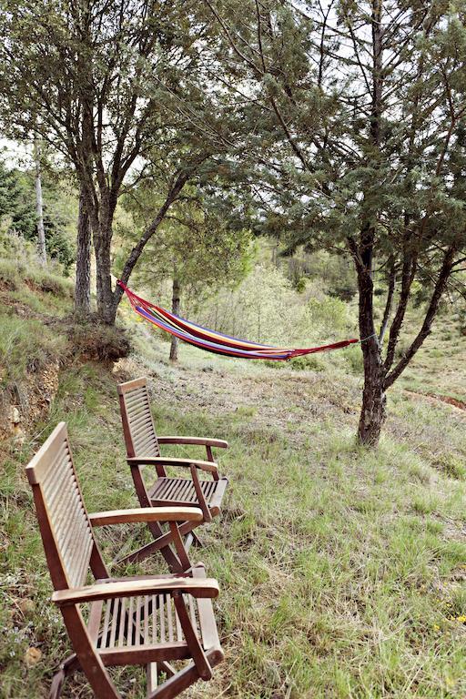 Masia Ca L'Anima Hotell La Baronia de Rialb Rom bilde