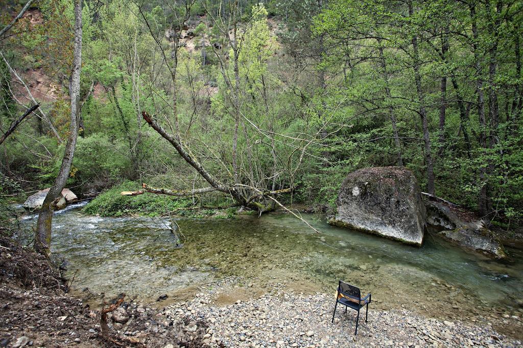 Masia Ca L'Anima Hotell La Baronia de Rialb Rom bilde