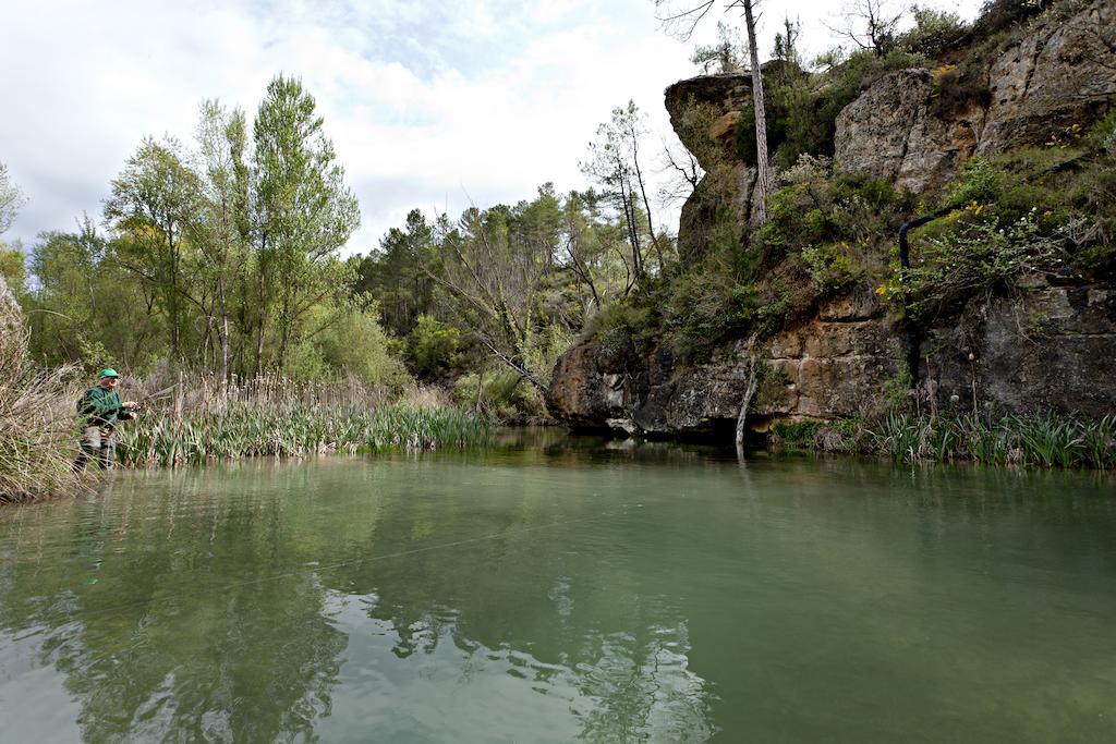 Masia Ca L'Anima Hotell La Baronia de Rialb Rom bilde