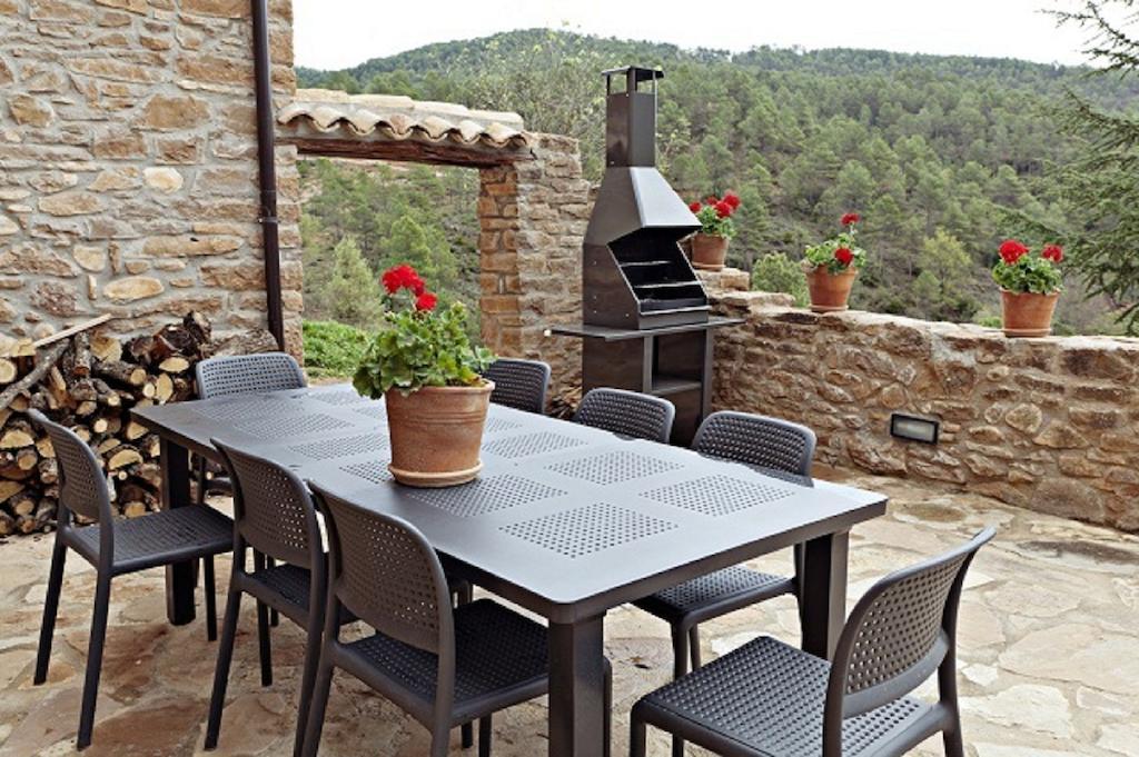 Masia Ca L'Anima Hotell La Baronia de Rialb Rom bilde